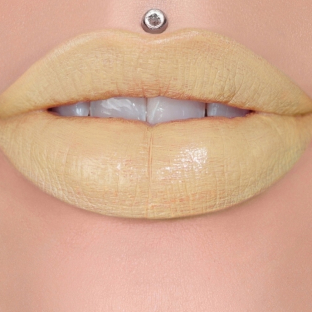 Jeffree Star Velvet Trap Bullet Lipstick In Easter Sunday NEW Cute Pastel Yellow